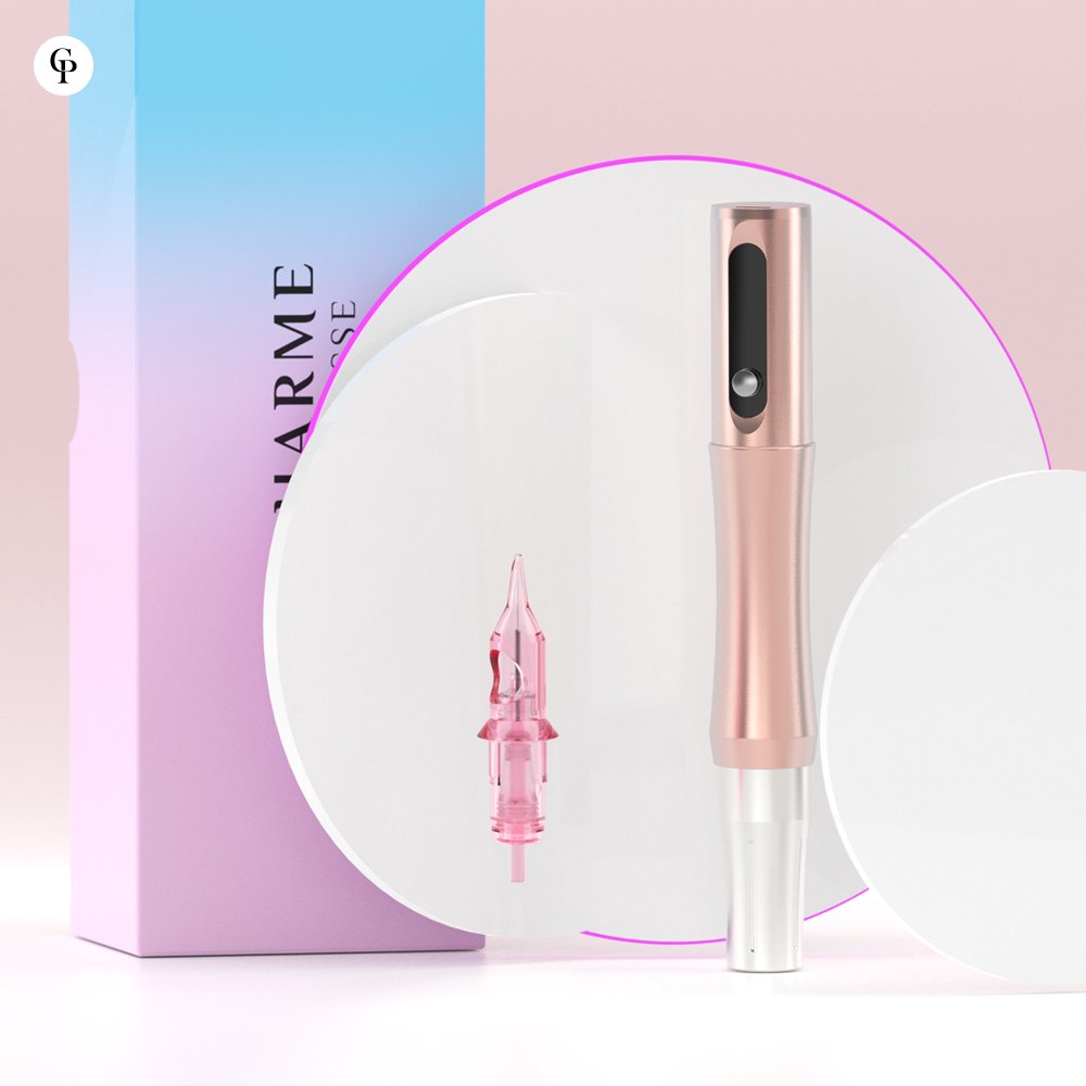 Hottest Sale Microblading Supplies Wireless Digital Permanent Eyebrow Makeup Tattoo Machine Pen Wireless Battery