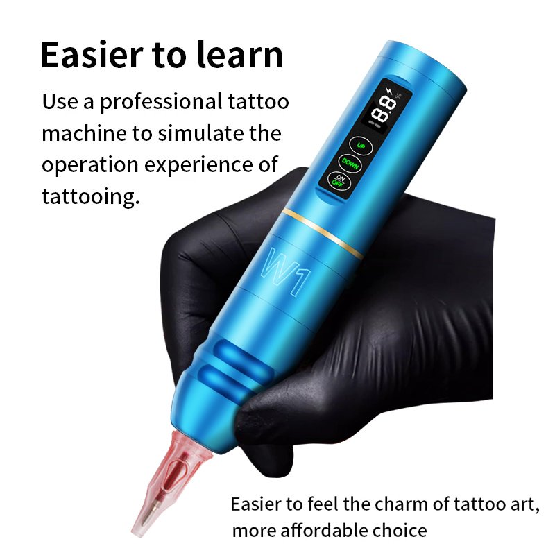 High Compatibility Ballpoint Tattoo Pen Cartridges Disposable Permanent Makeup Ballpoint Pen Tattoo Needle Cartridge