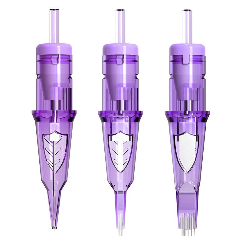 QUATAT VIPER Purple Tattoo Cartridge Permanent Makeup Tattoo NeedleTattoo Disposable Needle Cartridges