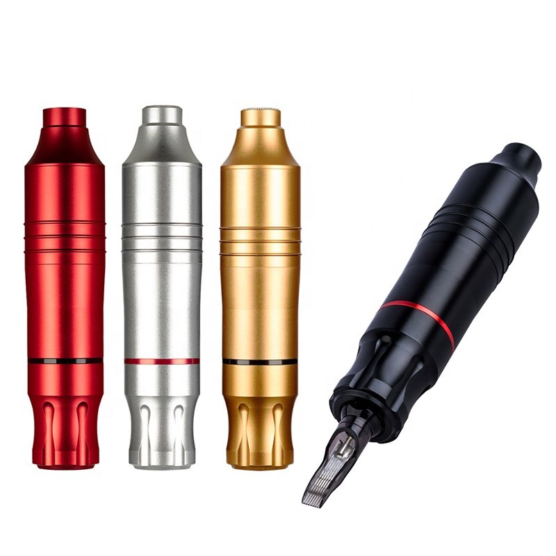 Portable Electric Profecinal Rotativa Maquina De Tatuajes Complete Set Adjustable Eyebrow Gun Pen Rotary Wireless Tattoo Machine