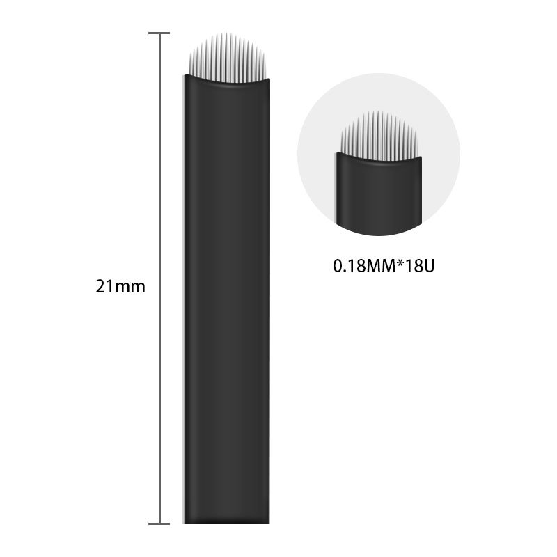 Extremely Thin 0.18MM Nano Blades Microblading Needles Permanent Makeup Eyebrow Tattoo Microblade 3D Embroidery Eye Nanoneedles