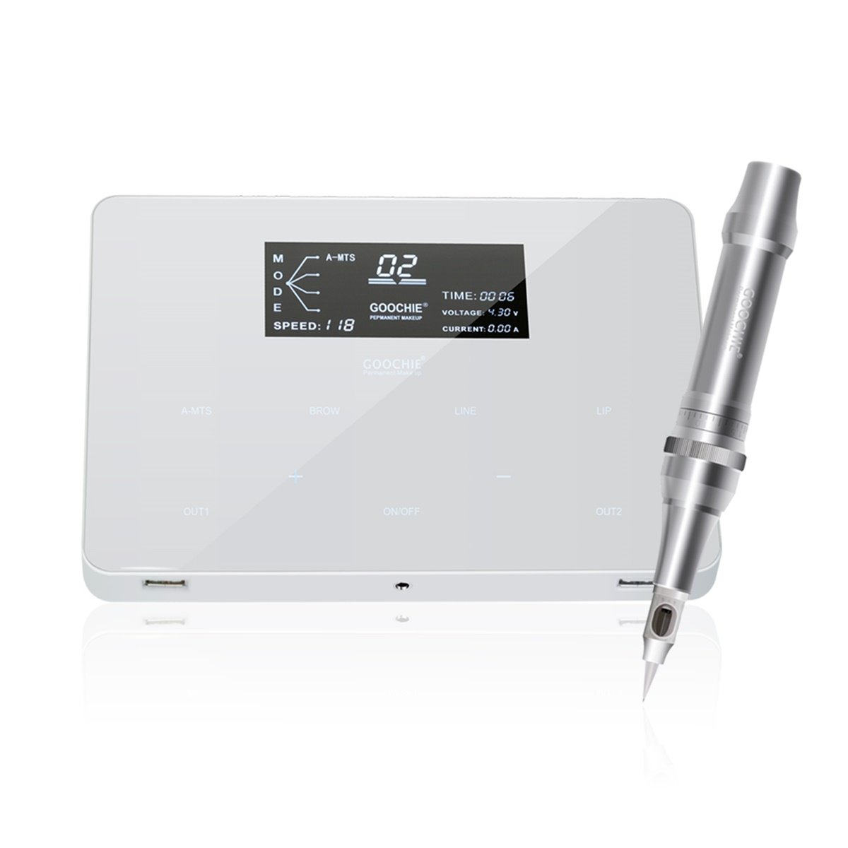 Hair Micropigmentation Permanent Makeup Machine kit Microblading Tattoo Machines with Swiss Motor Rotary Pen Cartridge needles