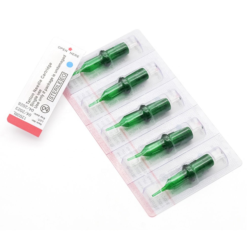 TUHU Tattoo Machine 316 Steel Cartridge Needles Membrane Tattoo Needle Cartridge Disposable Sterilized Tattoo Needle Cartridge