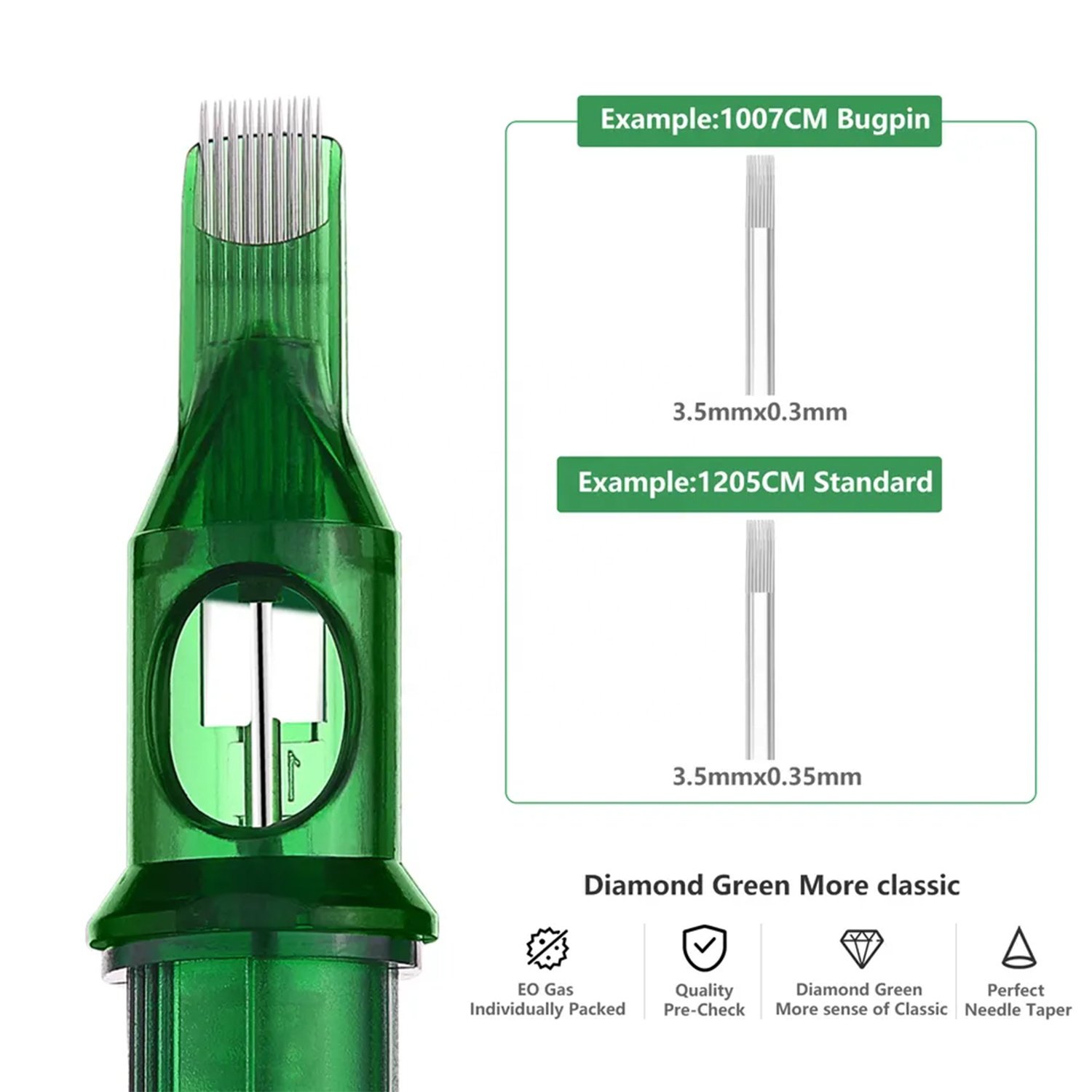 TUHU Tattoo Machine 316 Steel Cartridge Needles Membrane Tattoo Needle Cartridge Disposable Sterilized Tattoo Needle Cartridge