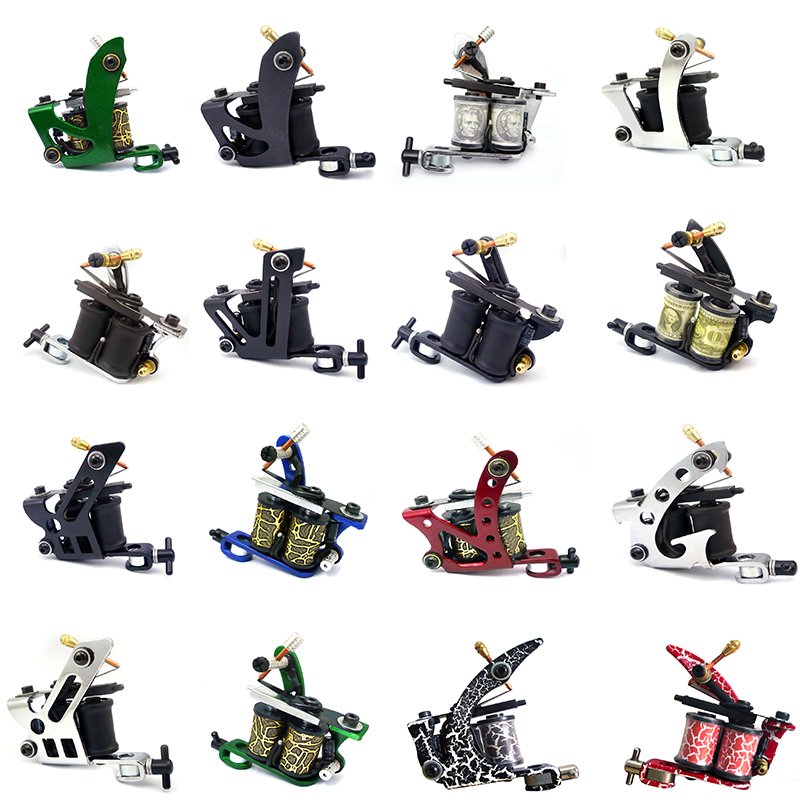 Best factory hot selling permanent makeup body art iron coil tattoo machines pen