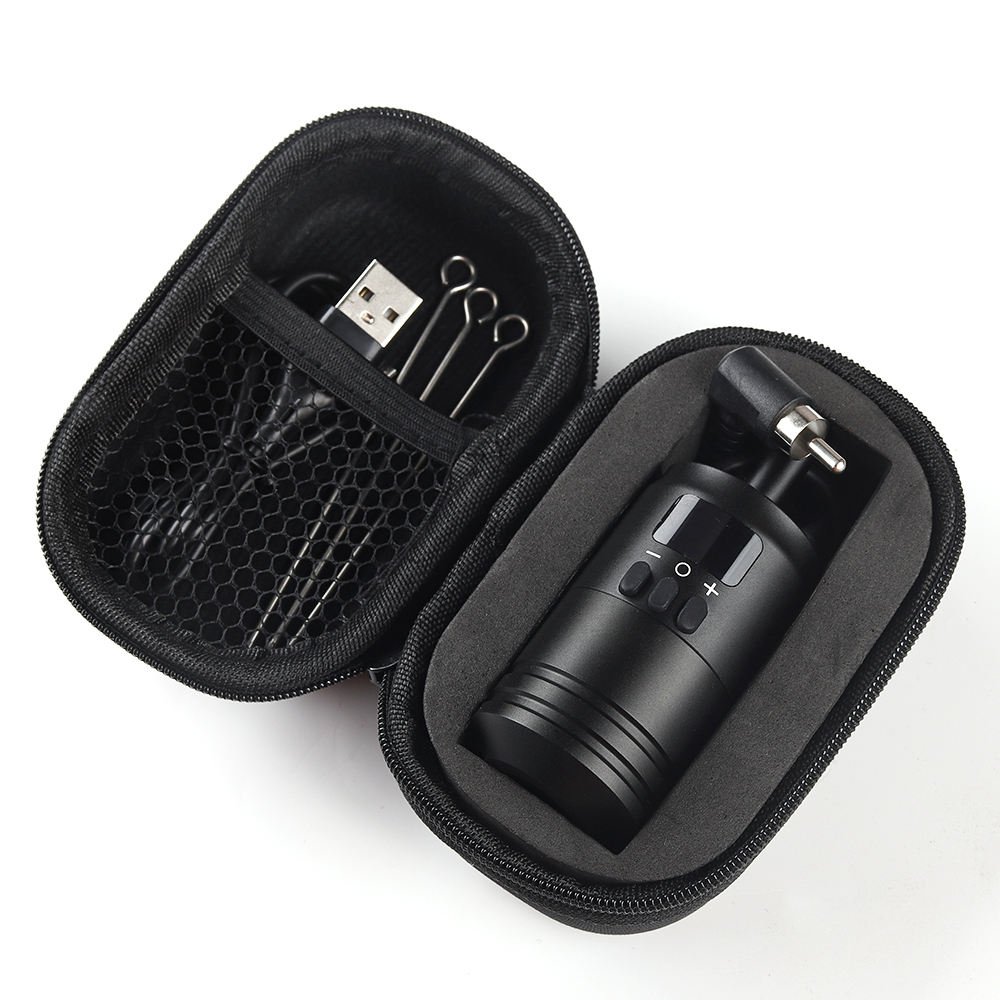 XNET Rechargeable Electric Adjustable Tattoo Wireless Battery Grip Tattoo Power Grip for Rotary Motor Machine