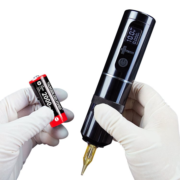 Latest Powerful Wireless Tattoo Machine Pen Rechargeable Battery Tattoo Rotary Machine