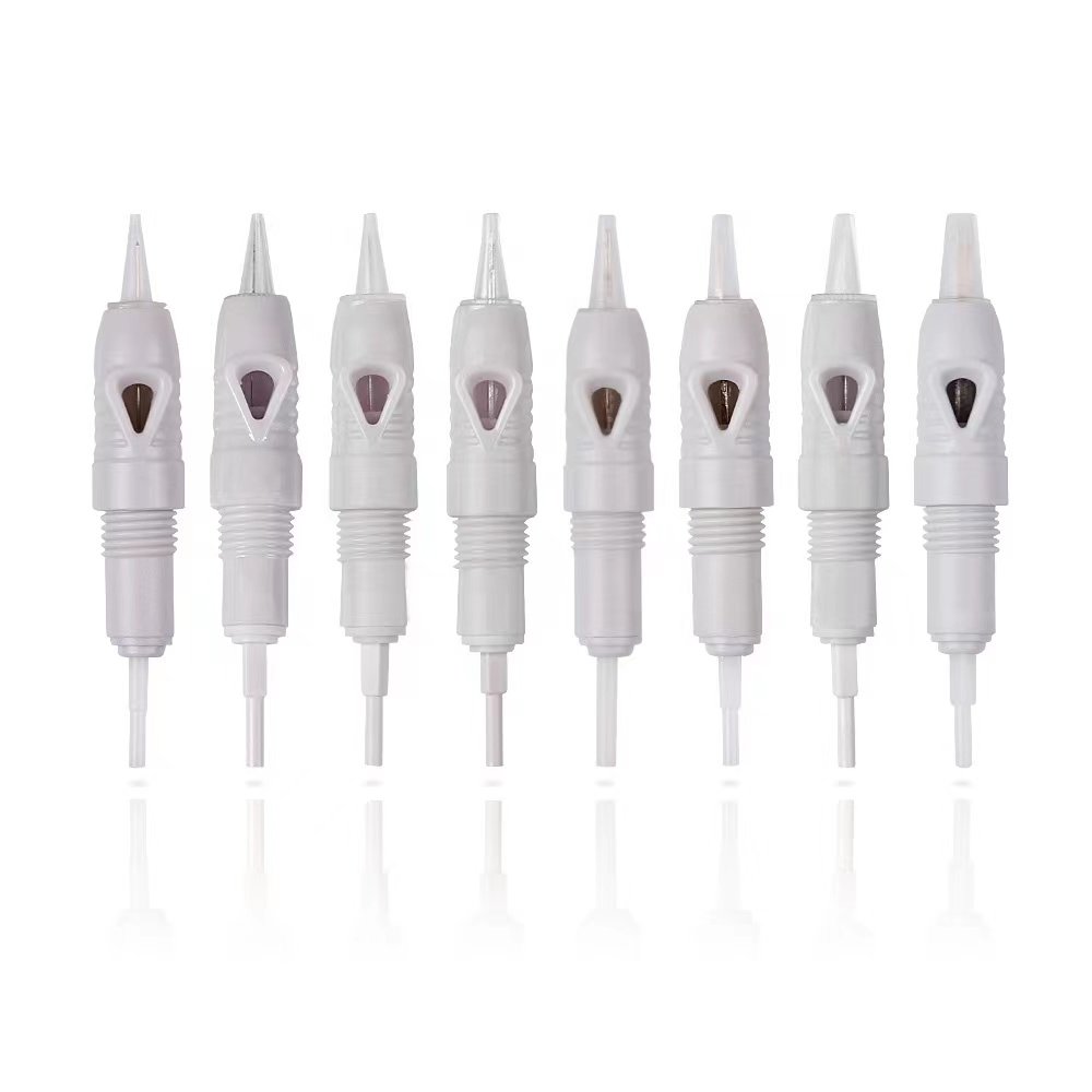 Professional Micro Needle For Permanent Makeup Disposable Sterilized Tattoo Permanent Makeup Needles Tips for Eyebrow