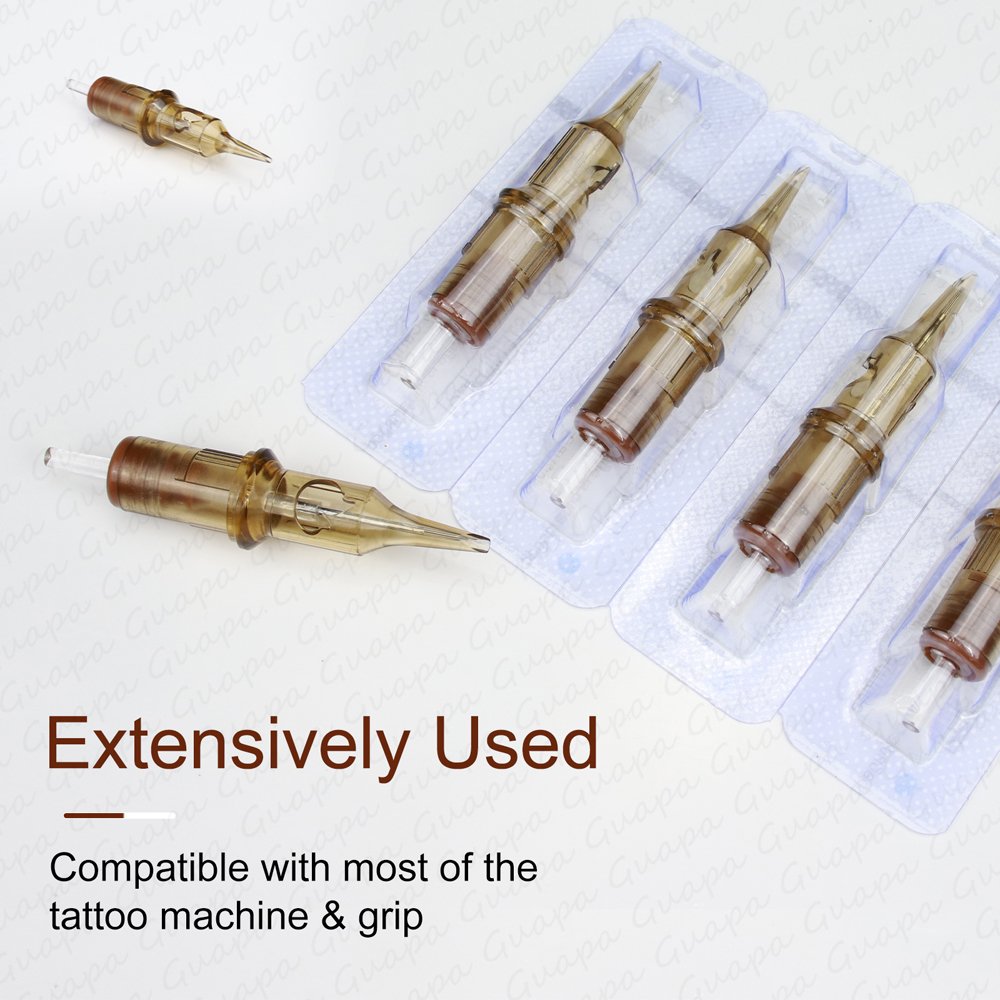 Disposable Tattoo Universal Cartridge Needles Private 1RL 3RL Round Liner Shader Magnum Mixed Sizes for Rotary Tattoo Machine