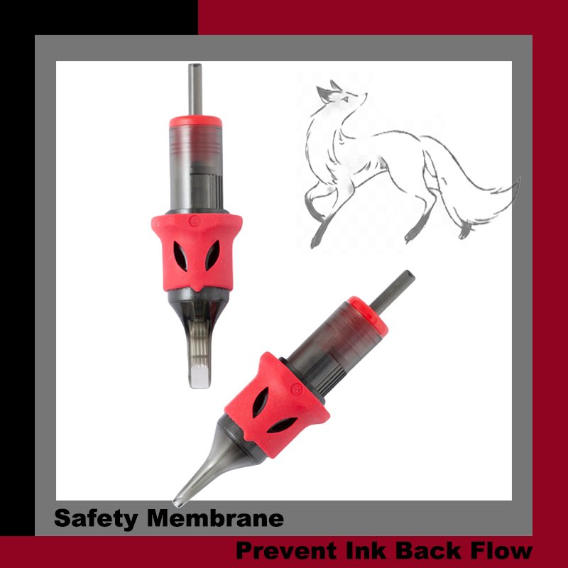 Yaba Soft Membrane Tattoo Cartridges Needle Finger Ledge New Design Artist Popular Choice Fox Tattoo Needles
