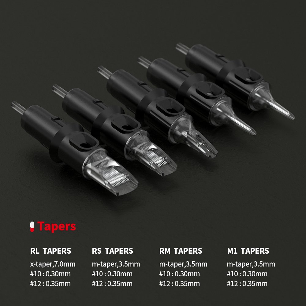 Needle Cartridge Tattoo Cartridge Needles Stainless Steel Disposable Membrane Sterilized SMP PMU Permanent Makeup Magnum Tattoo