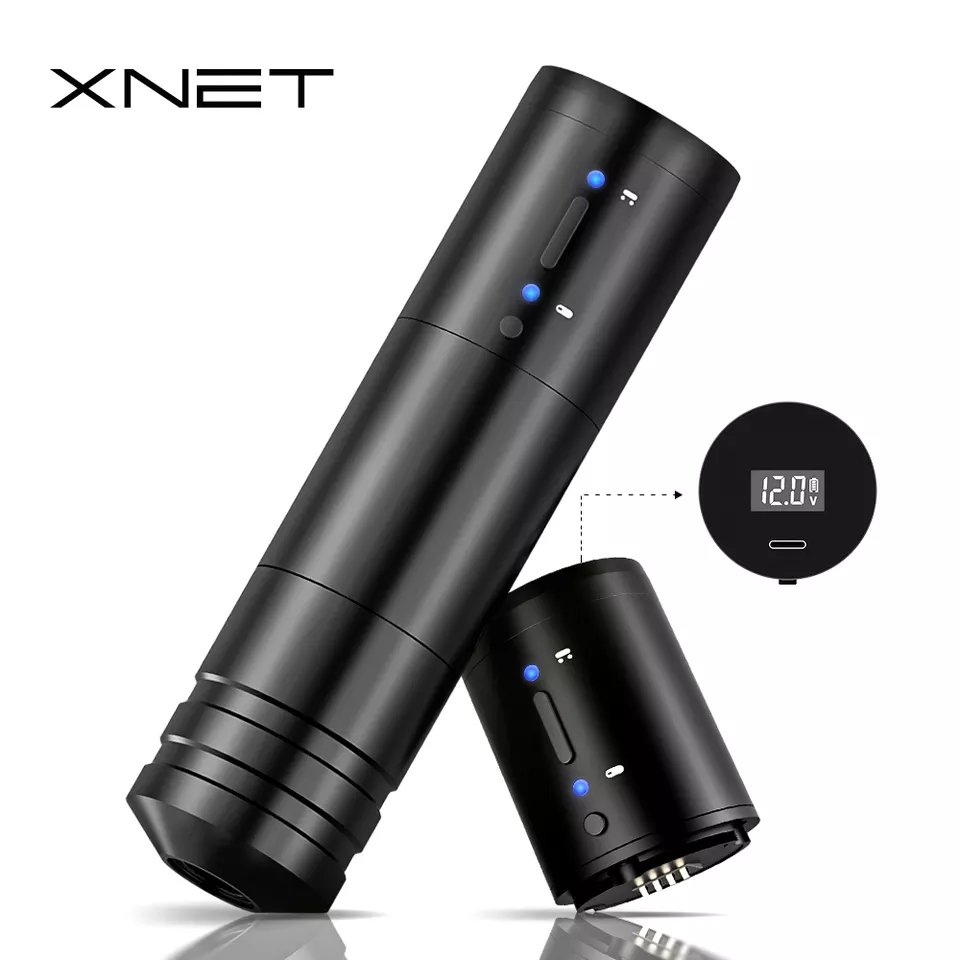 Wireless Rotary Tattoo Machine Pen XNET Elite Lithium Battery Tattoo Pen Professional Tattoo Gun For Body Art
