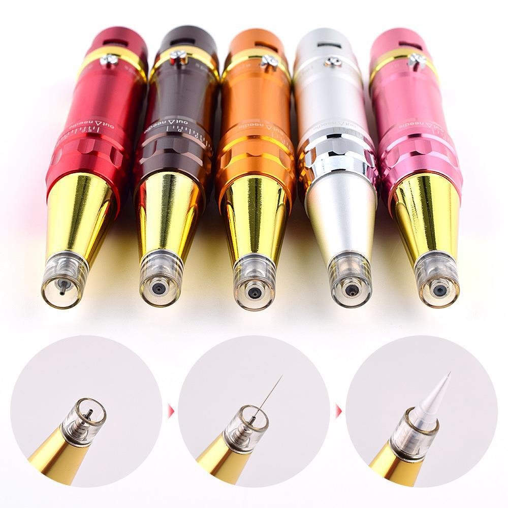 Professional Wireless Rechargeable Digital Permanent Makeup Tattoo Machine Stainless Steel Electric Microblading Machine