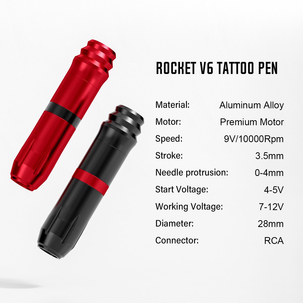 Longman Hot Selling Complete Tattoo Kit With Strong Tattoo Power Supply Professional Tattoo Rotary Pen Battery Machine Set