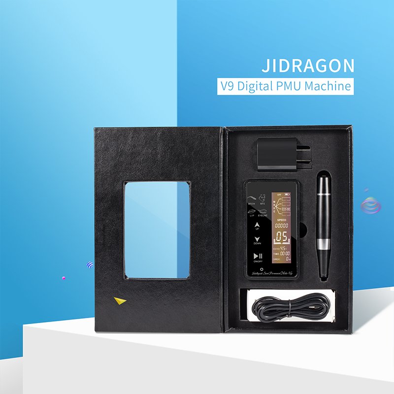 Accepted OEM Customized Digital Tattoo Machine Set Powerful Tattoo Panel Microblading Kit for academy