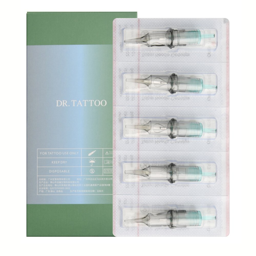 Pro Sterilized Safety Universal Tattoo Needles 0.18/0.2/0.3mm Long Tips PMU Tattoo Machine Cartridges