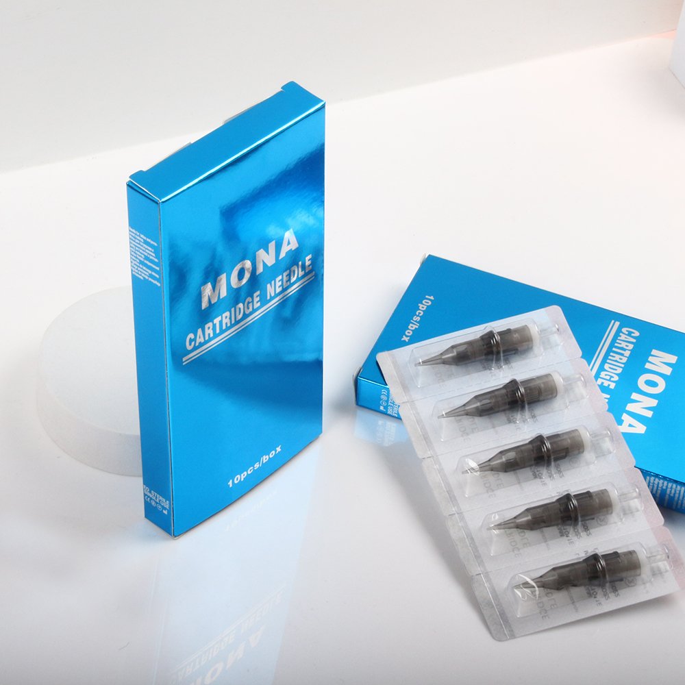 10pcs Disposable Tattoo Cartridge needle wholesale eyebrow membrane needle cartridge for tattoo gun permanent makeup machine