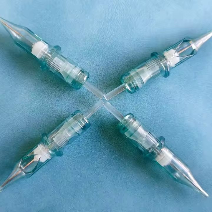20pcs/box Permanent Makeup Tattoo Cartridge Tattoo Needles Rl Disposable Sterilized Safety Tattoo Needle