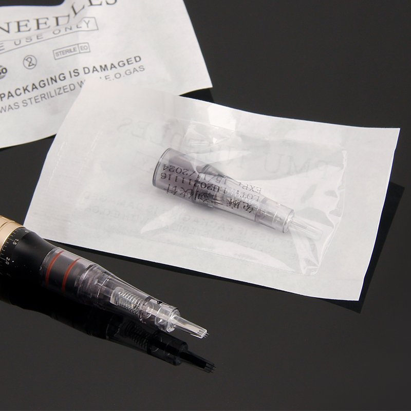 Eyebrows Tattoo Cartridge Professional Hairstroke 1R 0.18 0.25 0.3 0.35mm Permanent Makeup Machine Needles