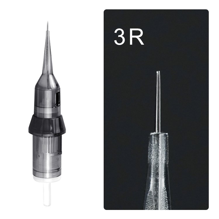 20pcs Sterilized Cartridge Tattoo Needles RL RS F U Disposable Safety Tattoo Needle with back flow Membrane System