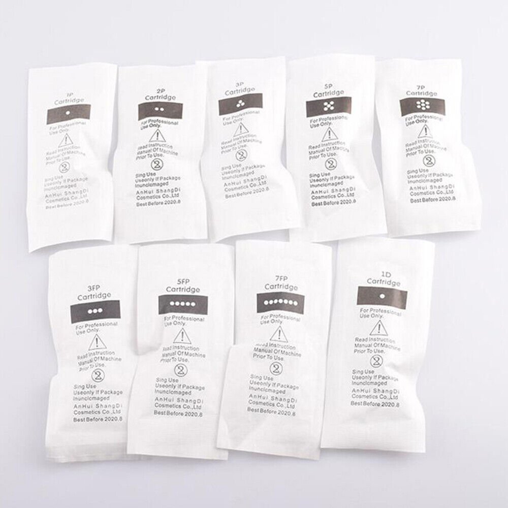 disposable permanent makeup Cartridge needles for Tattoo 1RL/3RL/5RL/7RL/5F/7F for digital eyebrow/lips/eyeliner machine