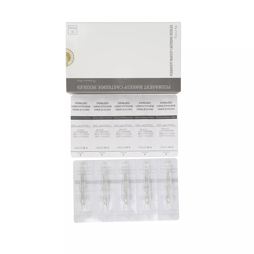 permanent makeup embroidery cartridge needles disposable eyebrow microblading pmu cartridge needle for p300 ,Black pearl