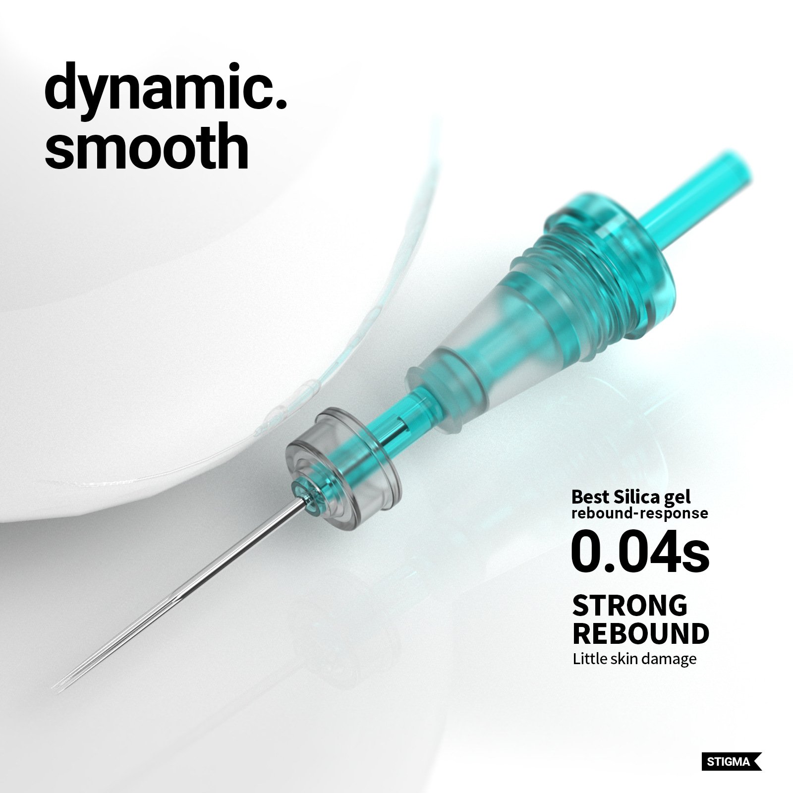 Wholesale Premium Soft Membrand Stigma Grey Tattoo Cartridges RL RS M1 RM Permanent Makeup Tattoo Cartridge Needles