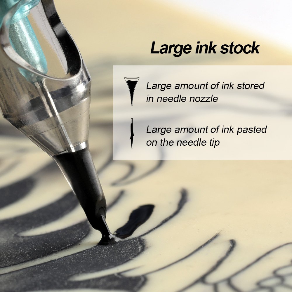 Wholesale Premium Soft Membrand Stigma Grey Tattoo Cartridges RL RS M1 RM Permanent Makeup Tattoo Cartridge Needles