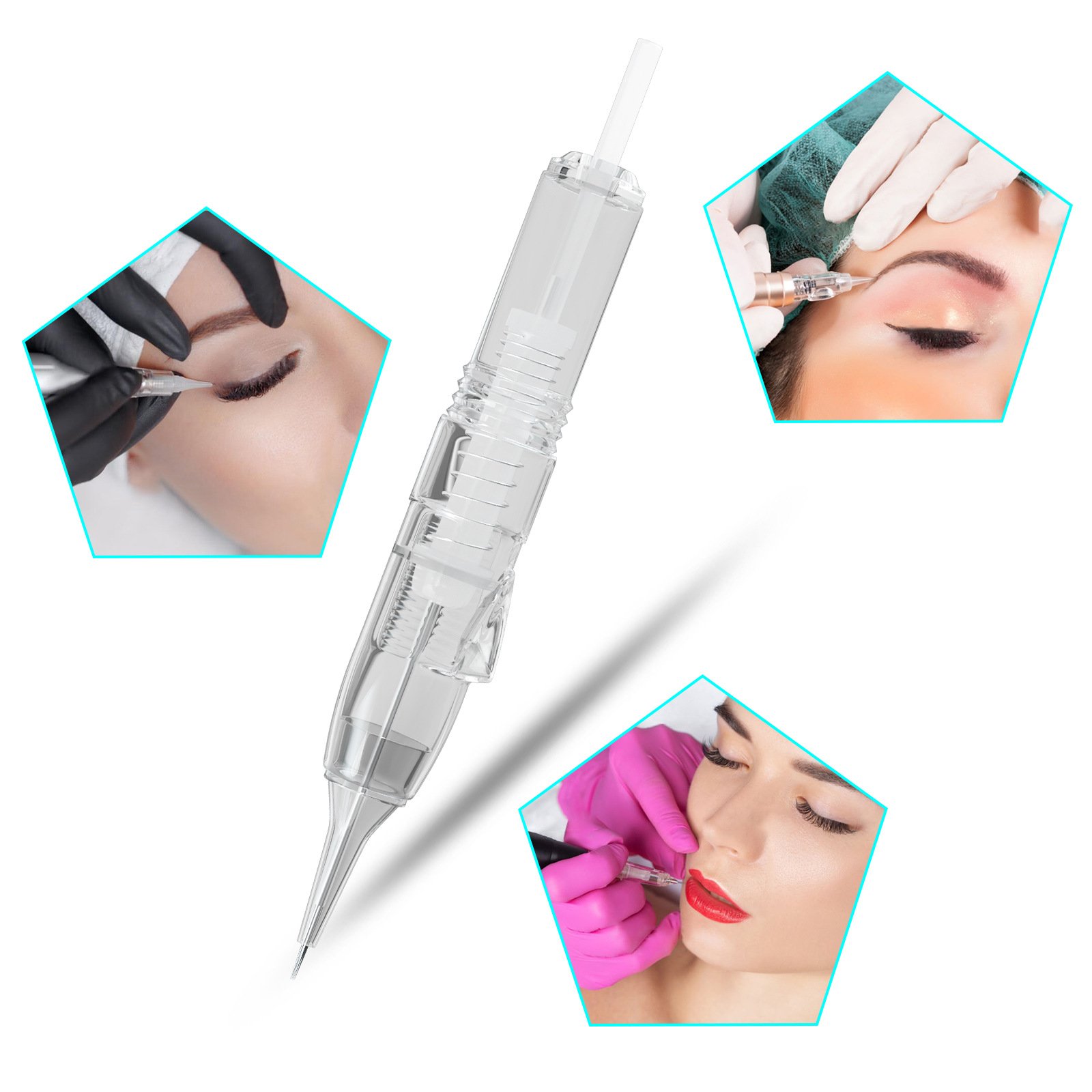 Disposable SMP Cartridge Needles for Tattoo Permanent Makeup Tattoo Machine Durable and Versatile Use