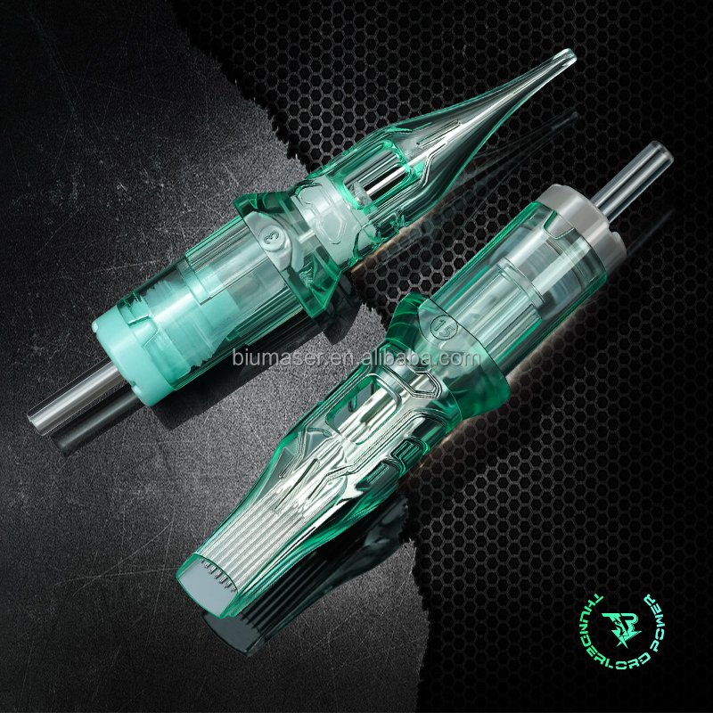 Perfect Resilience Body Tattoo Eyebrow Permanent Makeup Cartridge Needles With Membrane