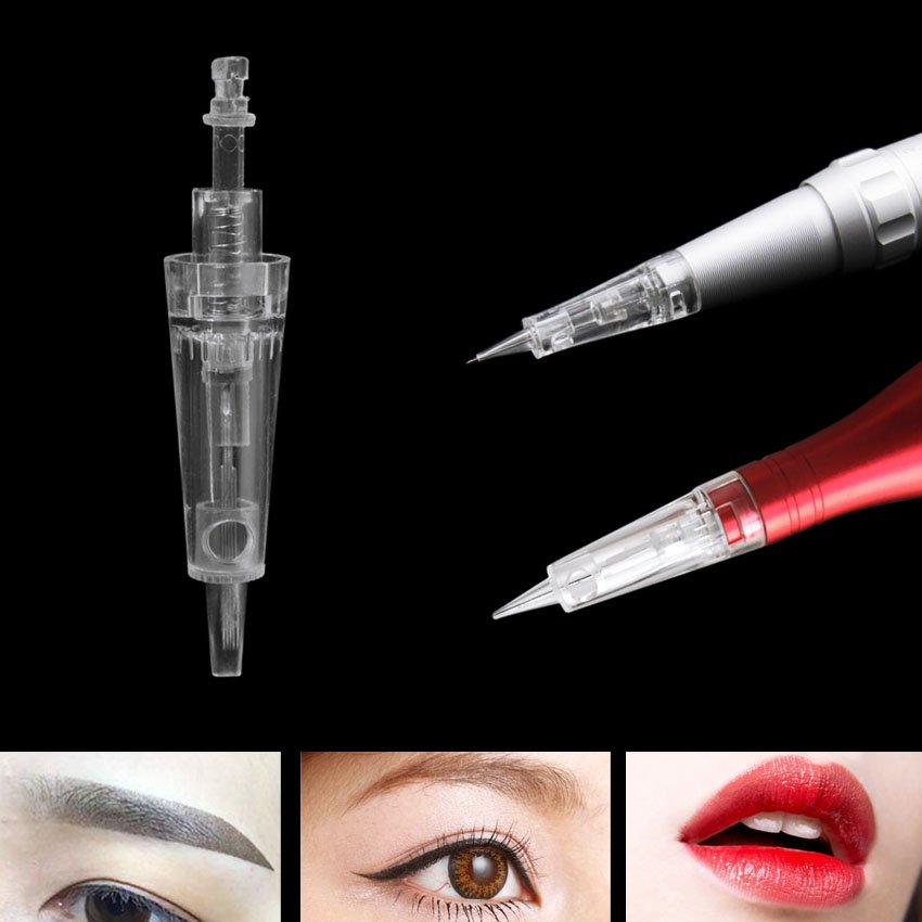 Disposable Tattoo Needle Cartridge for Makeup Tattoo Eyebrow 1R 3R 5R 3F 5F 7F Nano Square Nano Round Micro Permanent Makeup Nee
