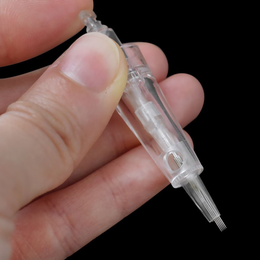 Disposable Tattoo Needle Cartridge for Makeup Tattoo Eyebrow 1R 3R 5R 3F 5F 7F Nano Square Nano Round Micro Permanent Makeup Nee
