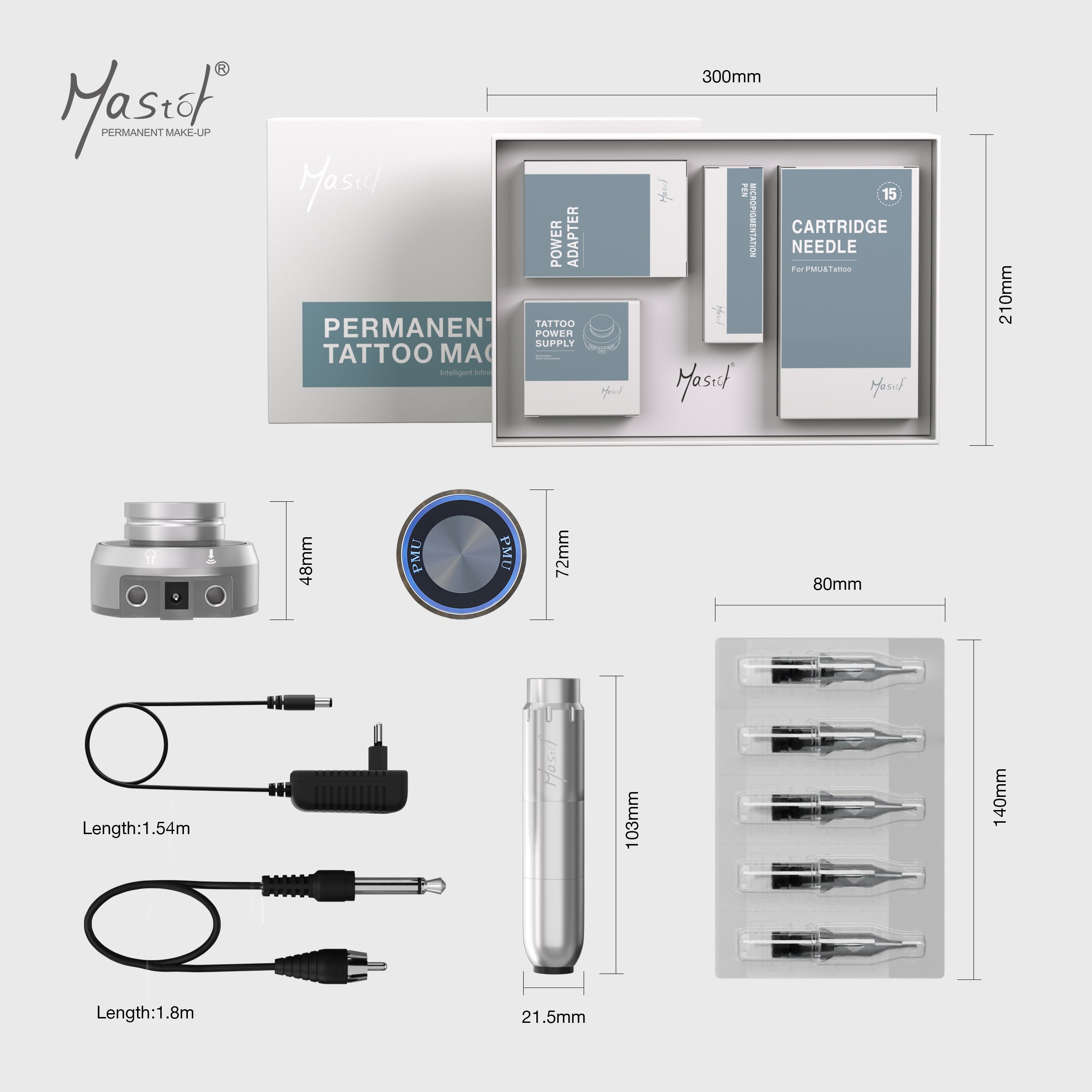 Mastor 1002 Tattoo Permanent Makeup Machine
