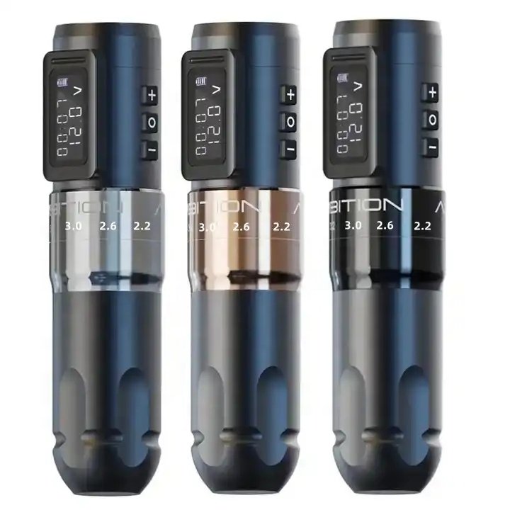 Ambition Official Manufacturer Professional Wireless Rotary Tattoo Pen Machine Gun for Tattoo Artist Body Art
