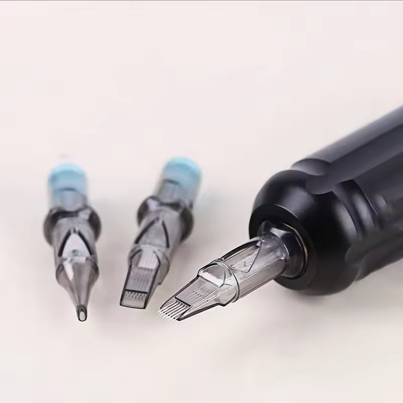 Wholesale Tattoo Cartridge Needles Tip RL RM RS M1 For Tattoo Machine Pen Permanent Makeup Eyebrow Beauty