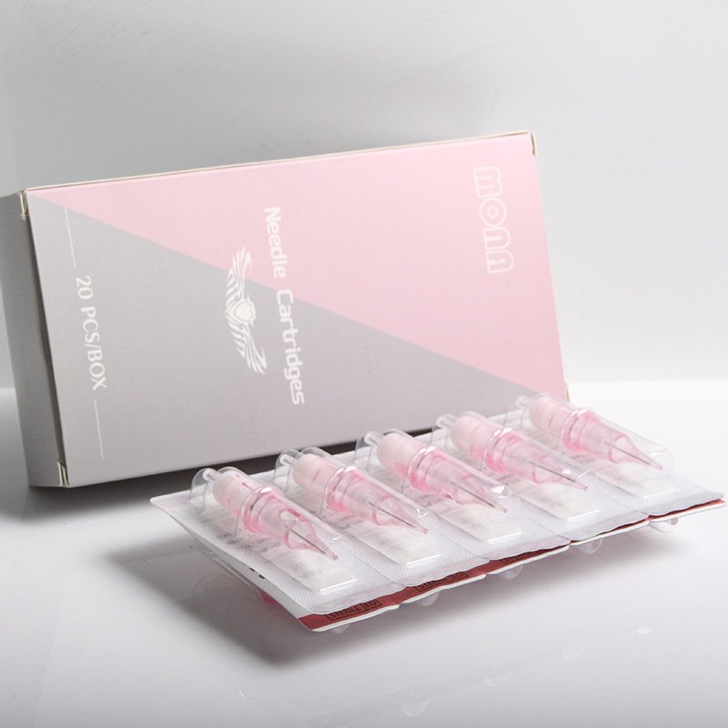 20pcs Original .30mm RL Disposable Tattoo Cartridge Needles For Permanent Makeup Machine Grip