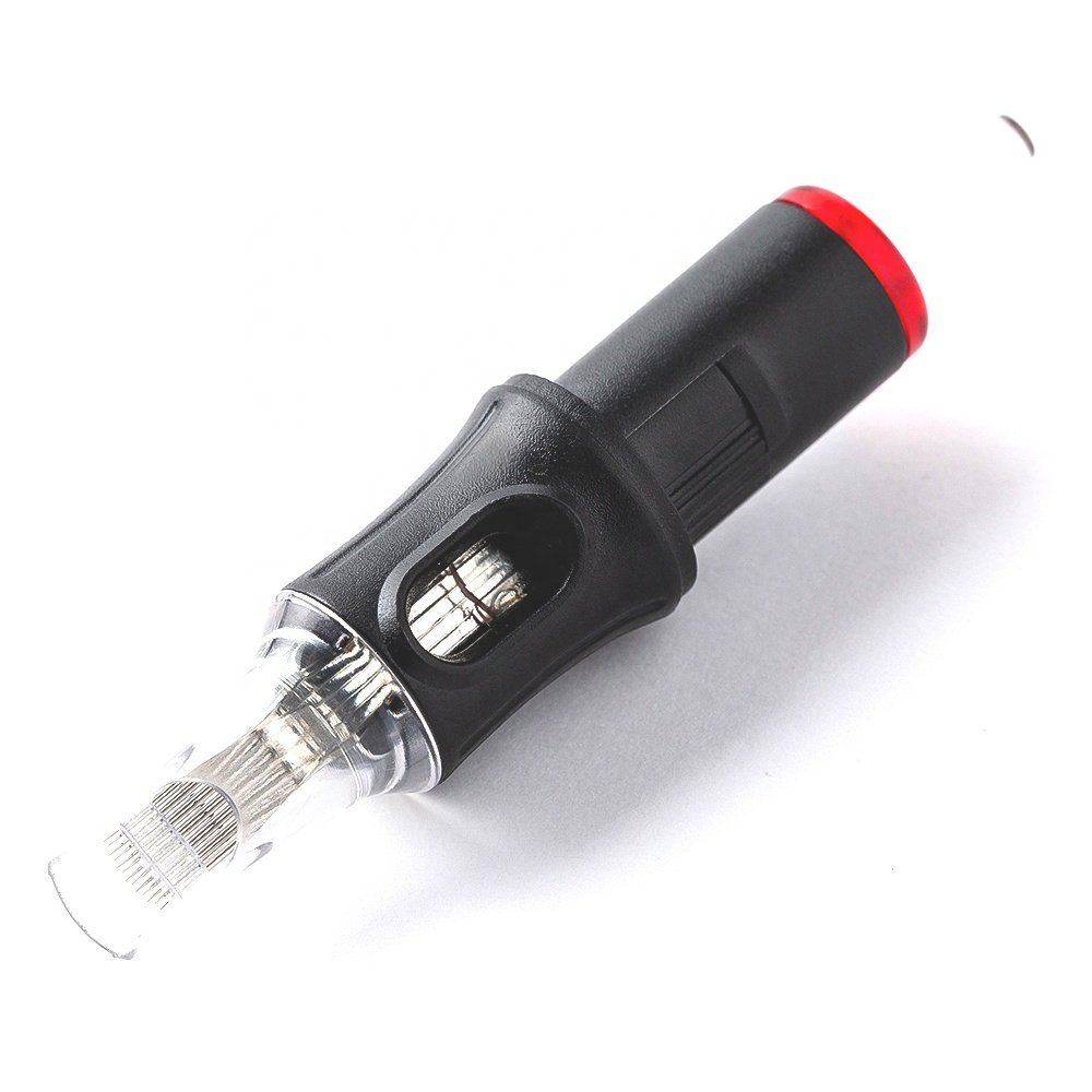 TUHU Tattoo Needle Cartridge 0.3MM Permanent Makeup Tattoo Cartridge Needles Finger Rubber Tattoo Cartridge