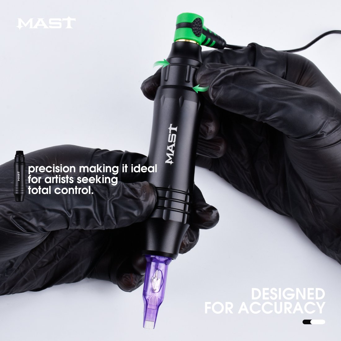 Mast P10 Ultra Rotary Tattoo Pen Machine Permanent makeup Cartridges Gun