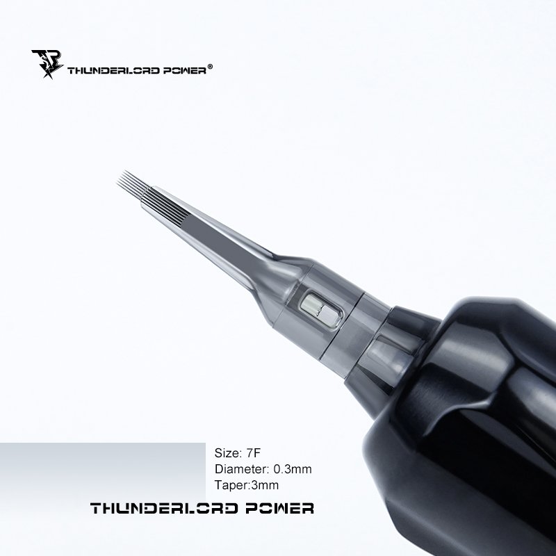 5CM 7CM Available Thunderlord Power Permanent Makeup Cartridges Eyebrow Tattoo Microblading Needles With Longer Tape