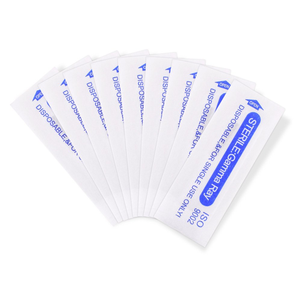 Disposable Micro Blade Nano Blade 0.18mm Black Sharp 12/14/16 Needle Permanent Makeup Tattoo Micro Blade Needle 18u