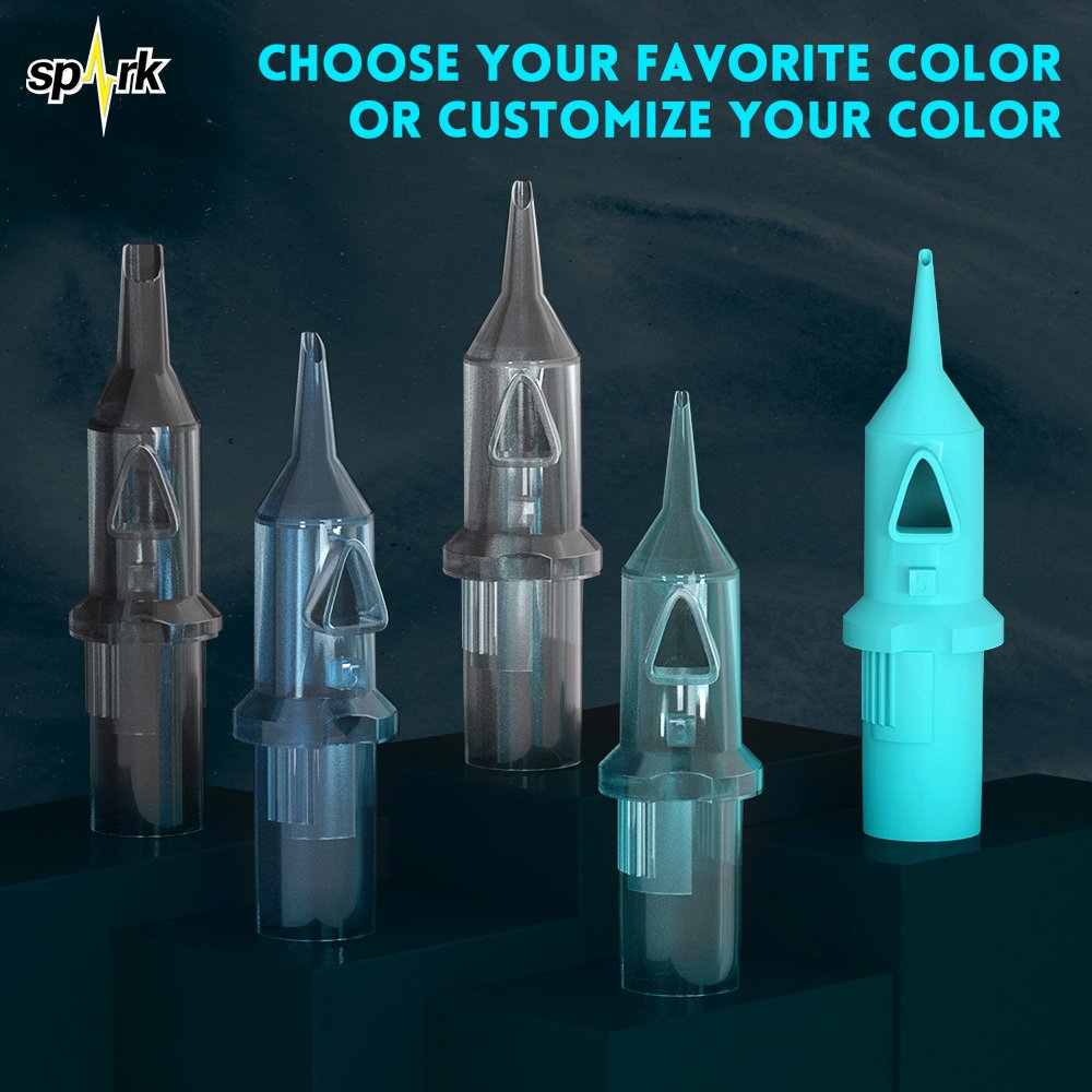 Spark 20PCS Tattoo Cartridges Disposable Sterilize Tattoo Needle Cartridges For Makeup Permanent Tattoo Machine