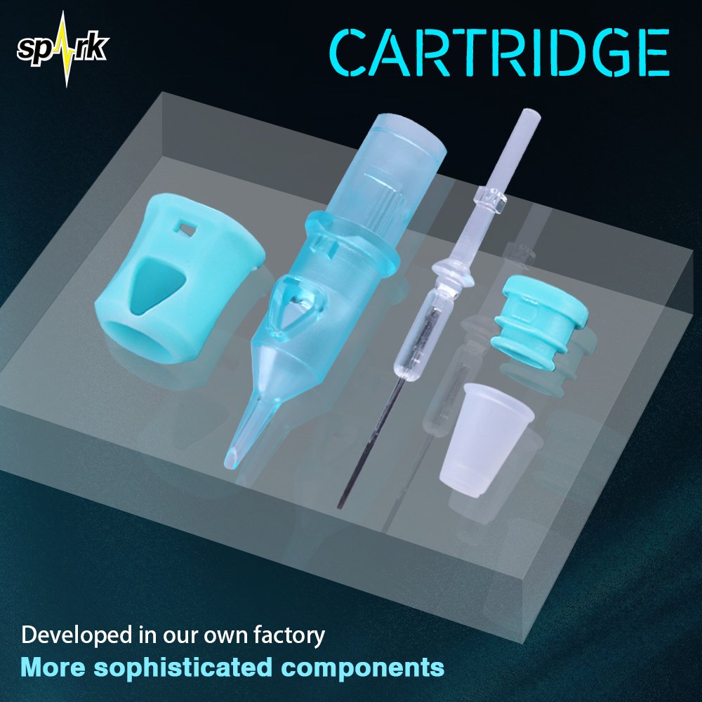 Spark 20PCS Tattoo Cartridges Disposable Sterilize Tattoo Needle Cartridges For Makeup Permanent Tattoo Machine