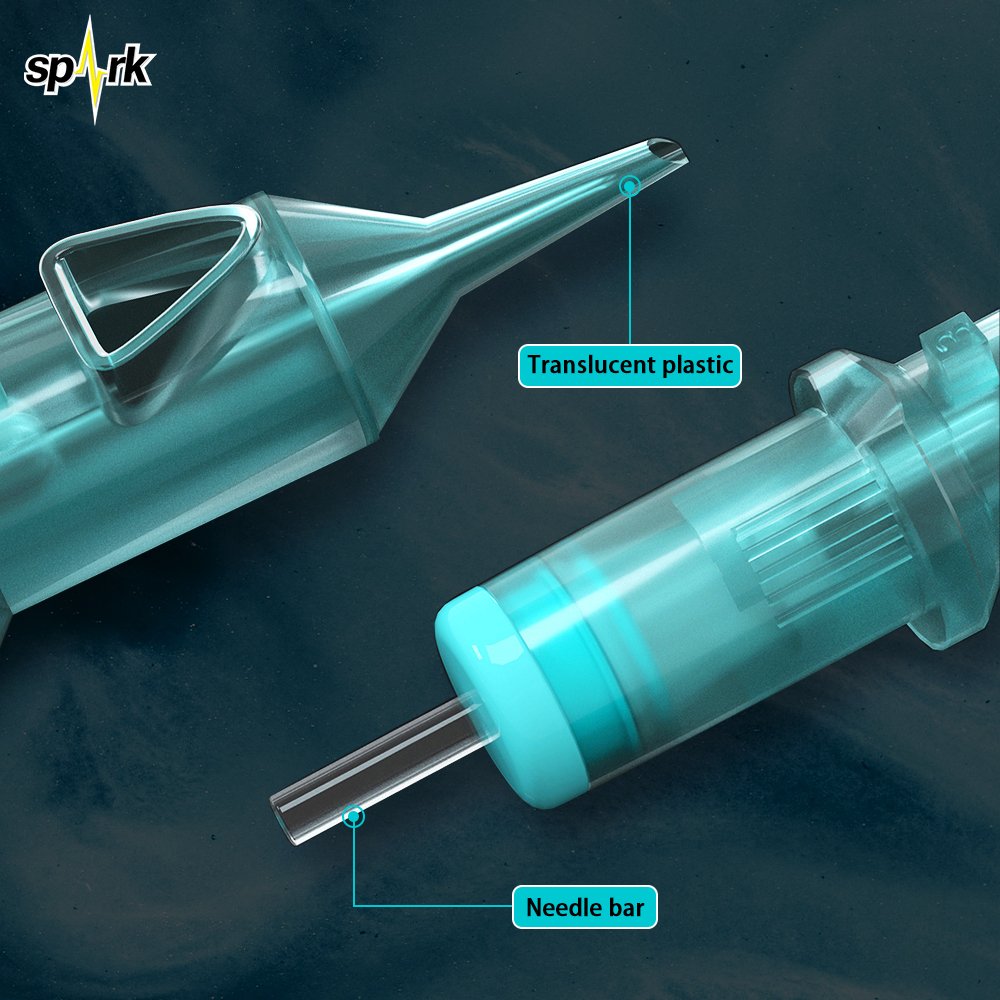 Spark 20PCS Tattoo Cartridges Disposable Sterilize Tattoo Needle Cartridges For Makeup Permanent Tattoo Machine