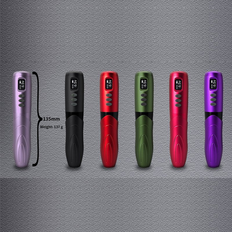 BRONC MAGIC Microblading Pen 12V Swiss Motor Wireless Tattoo Machine Permanent Makeup Machine Wireless PMU Machine for Body Art