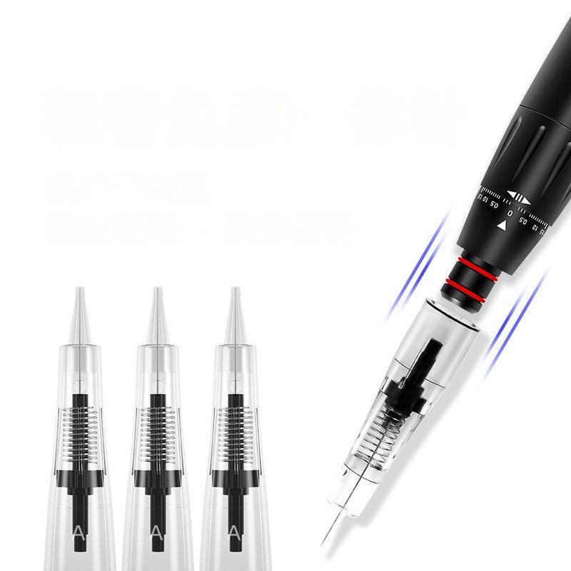 Professional Disposable Tattoo Cartridge Needle For Permanent Makeup Eyebrow Embroidery Microblading Machine Needles