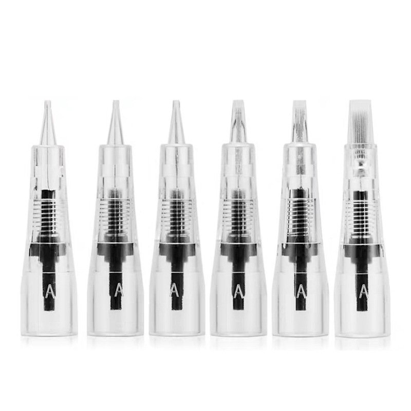 Professional Disposable Tattoo Cartridge Needle For Permanent Makeup Eyebrow Embroidery Microblading Machine Needles