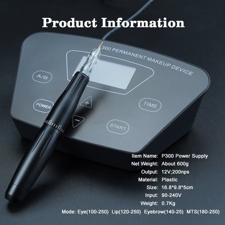 Wholesale Tattoo Supplies Permanent Makeup Machine Biomaser P300 for Eyebrow Eyeliner Lip New Arrival