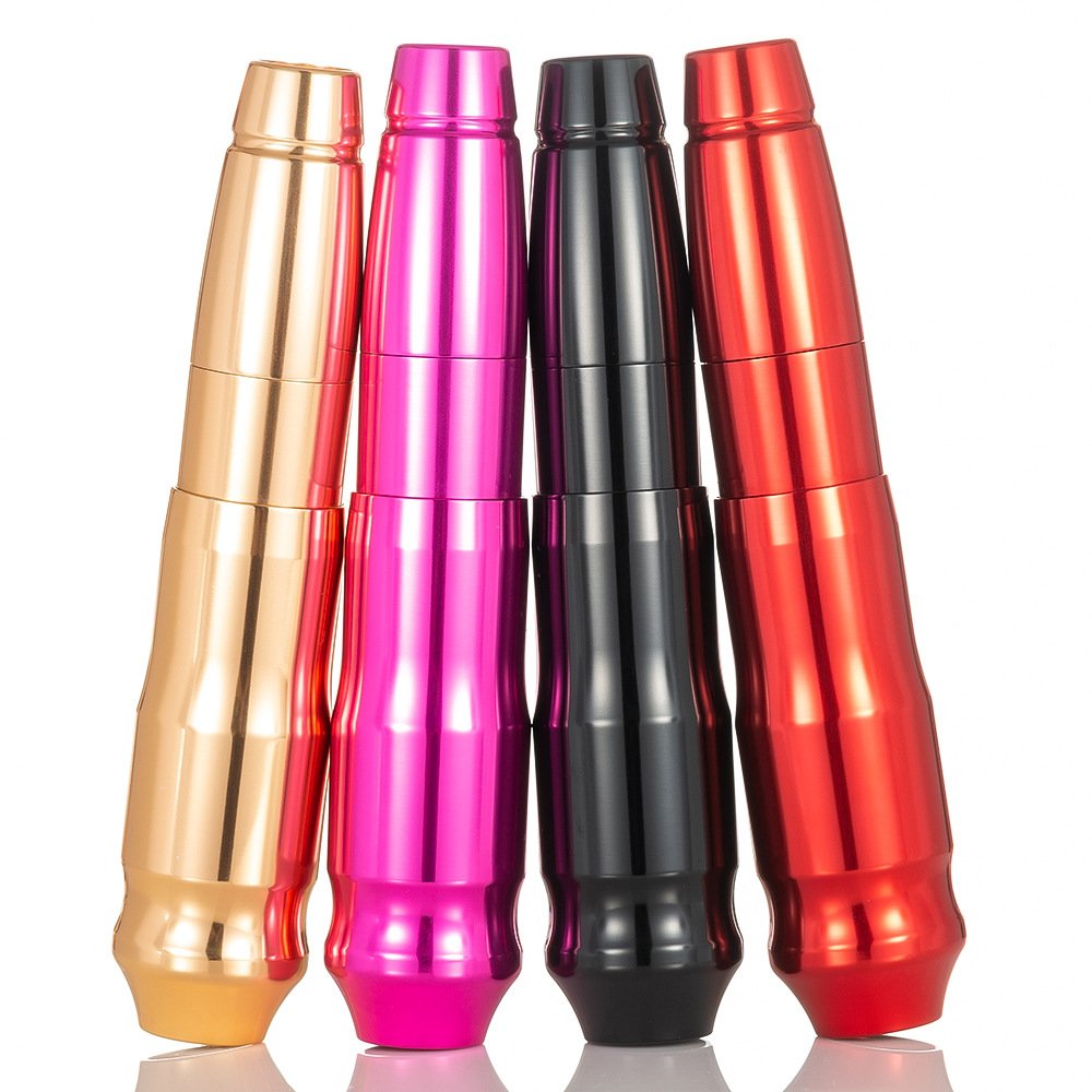 OEM Professional Aluminum Alloy Tattoo Pen RCA Connector Rotary Tattoo Machine Pen Permanent Makeup Cartridge