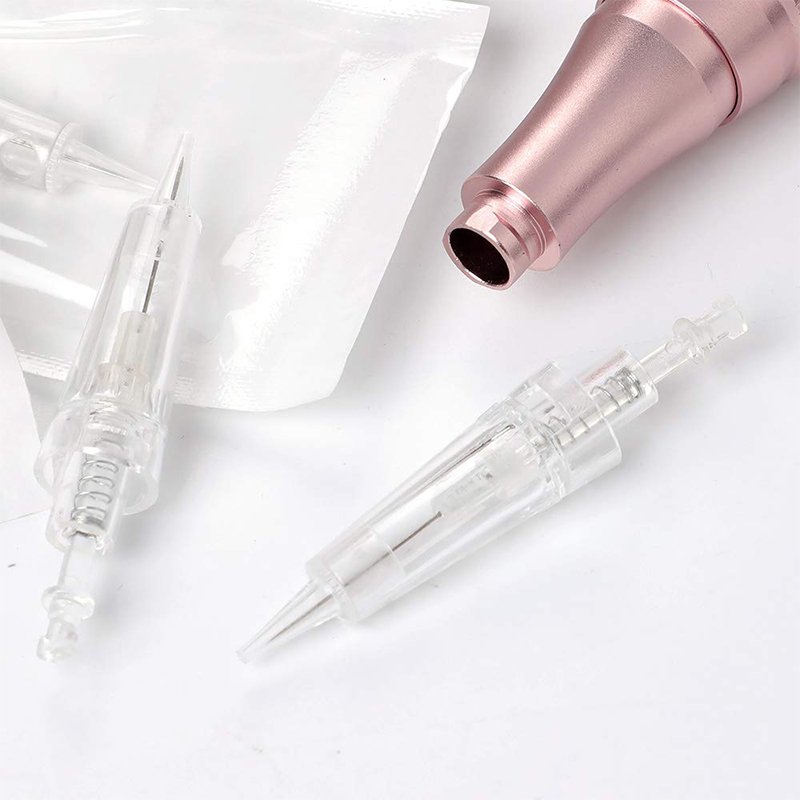 Black Silver Pink tattoo PUM machine gun pen from JIDRAGON factory