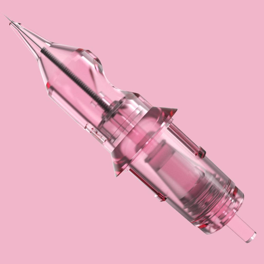 1RL Disposable Permanent Makeup Cartridge Needles With Membrane Professional Tattoo Cartridge Needles